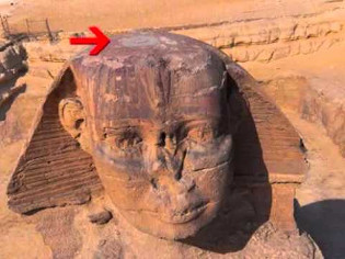 Sphinx top of the head